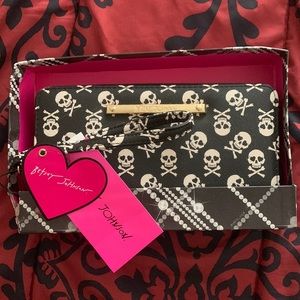 Betsey Johnson Skull Wallet